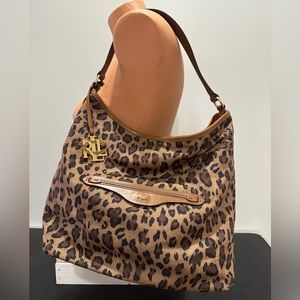 RALPH LAUREN REVERSIBLE TOTE-EXCELLENT